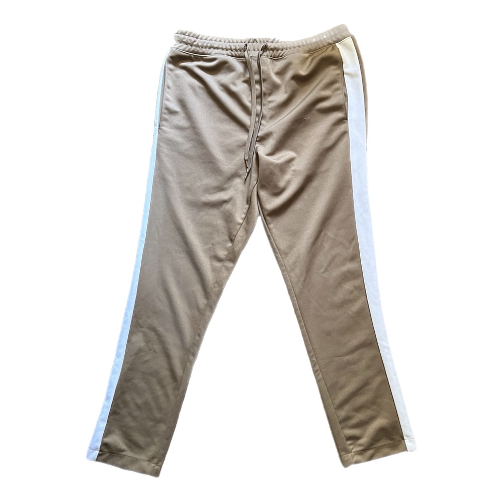 PacSun beige track pants